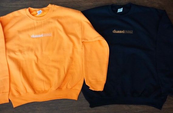 Channel Orange crewneck Embroidered Frank Ocean Odd Future | Etsy