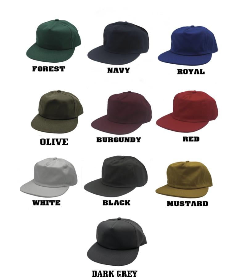 Customizable 5 Panel Unstructured Custom City Vintage Font Hat Script ...