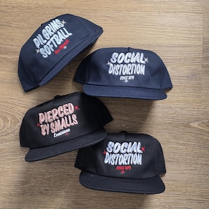 Gorra de béisbol con 5 paneles, personalizable, no estructurada, estilo vintage, con texto en inglés "Flea Market", con estrellas, estilo clásico, estilo deportivo de EE. UU., crea la tuya.