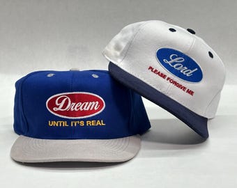 Customizable 6 Panel Custom Classic Vintage Car Logo Type  Font Hat Script Cap USA Sports Snapback hood make your own Personalized