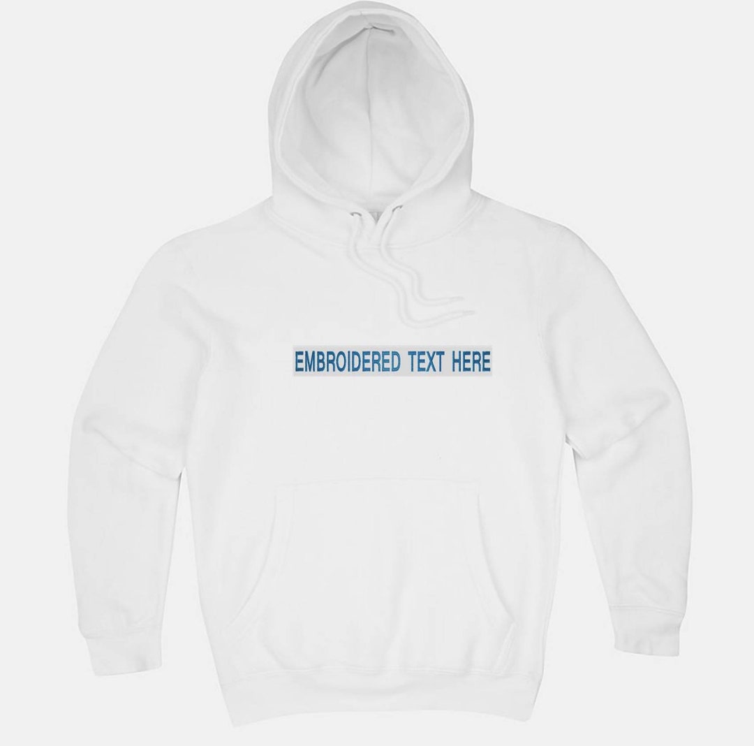 Custom Embroidered Hoodies Crew Hoodies Personalized Shirt Etsy