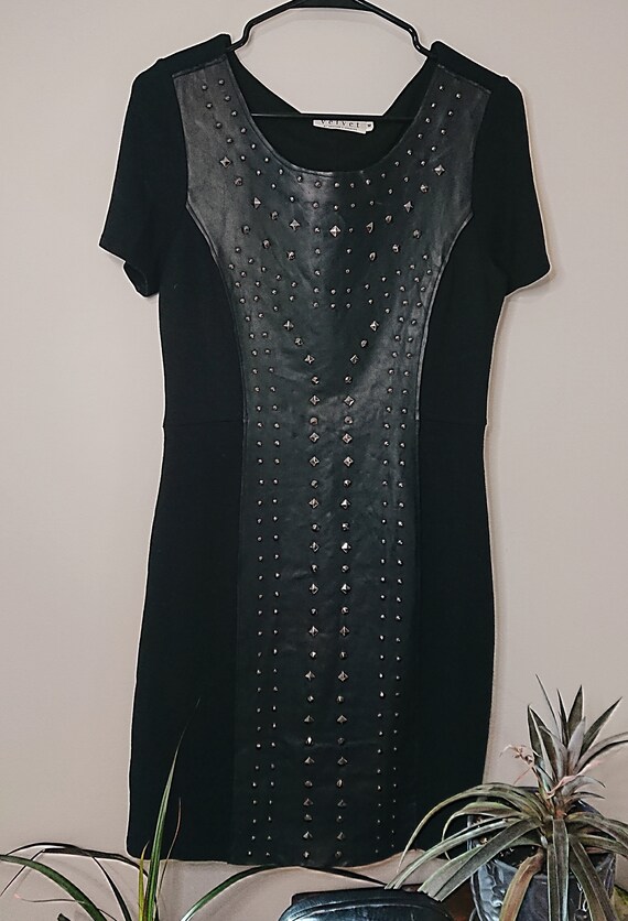 Graham & Spencer Studded Bodycon Dress