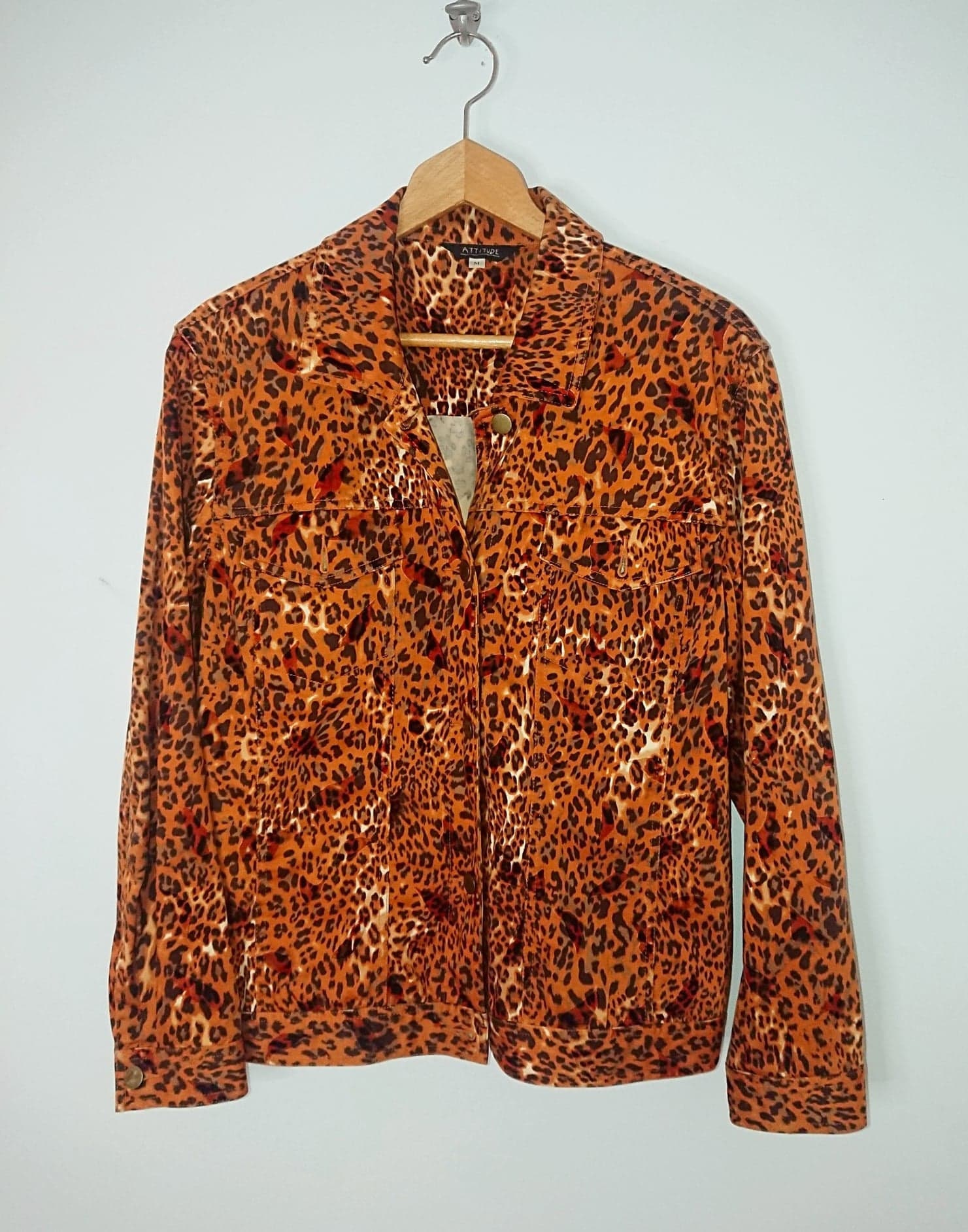 Y2K Cheetah Print Jacket | Etsy