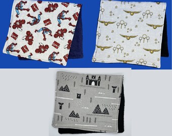 Flannel Burp Cloths