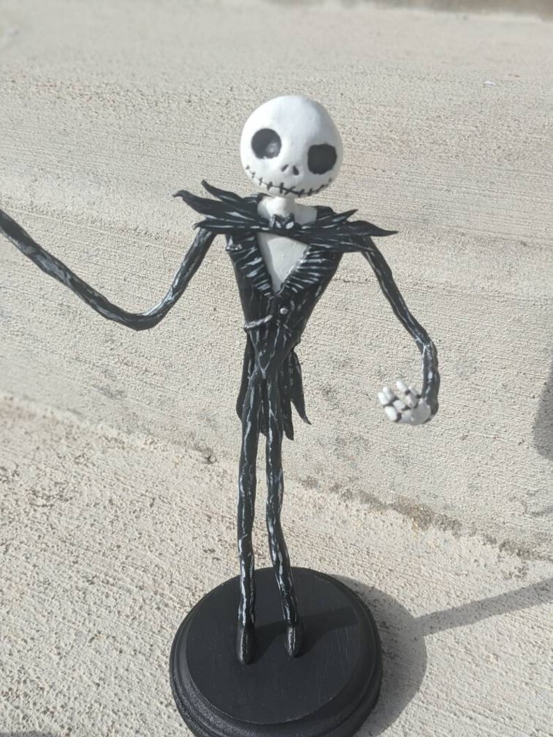 Jack Skellington Sculpture // Home Decor // Halloween Etsy