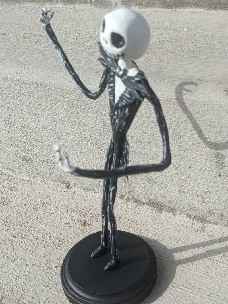 Jack Skellington Sculpture // Home Decor // Halloween Etsy