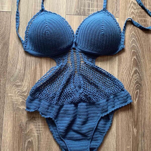 Crochet Swimsuit Etsy
