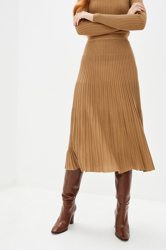 Knit jersey cheap skirt