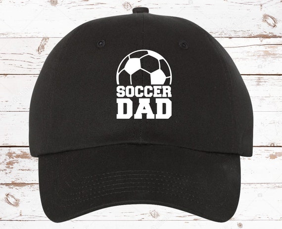 Soccer Hat Soccer Dad Unstructured Hat 