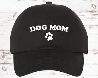 Dog Mom Arch Paw Dad Hat Baseball Cap Unstructured, Dog Mom Hat, Gift For Dog Mom, Fur Mama, Fur Mom, Gift For Her, Tons Of Color Options