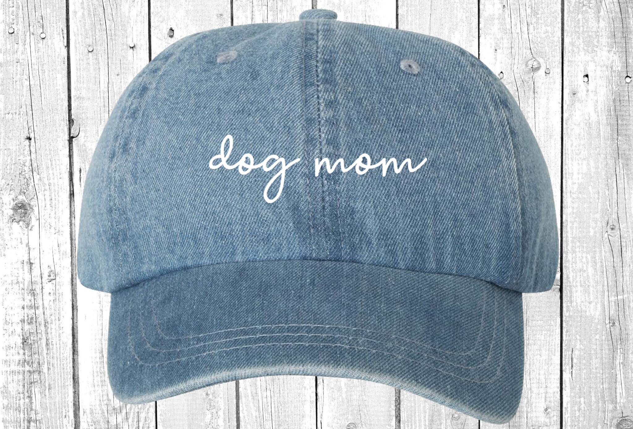 denim dad cap