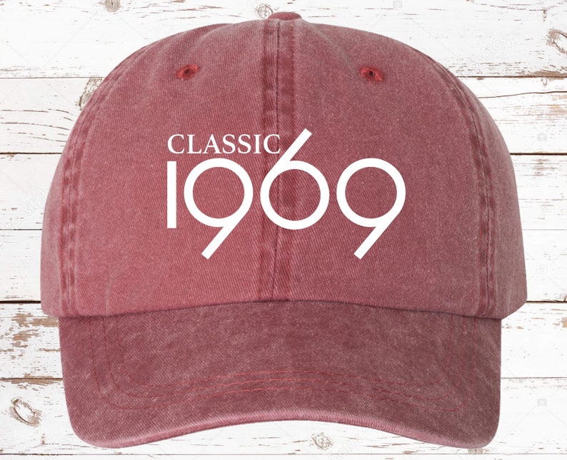 50th birthday baseball cap