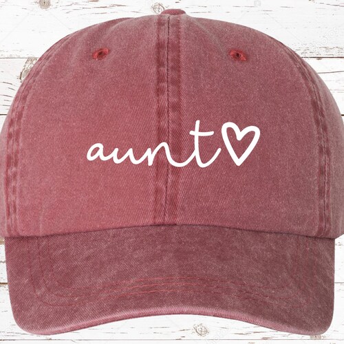 Dog Aunt Script Dad Hat Pigment Dyed Unstructured Baseball Etsy