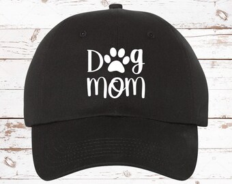 Dog Mom Paw Dad Hat Baseball Cap Unstructured, Dog Mom Hat, Gift For Dog Mom, Fur Mama Hat, Fur Mom, Gift For Her, Tons Of Color Options