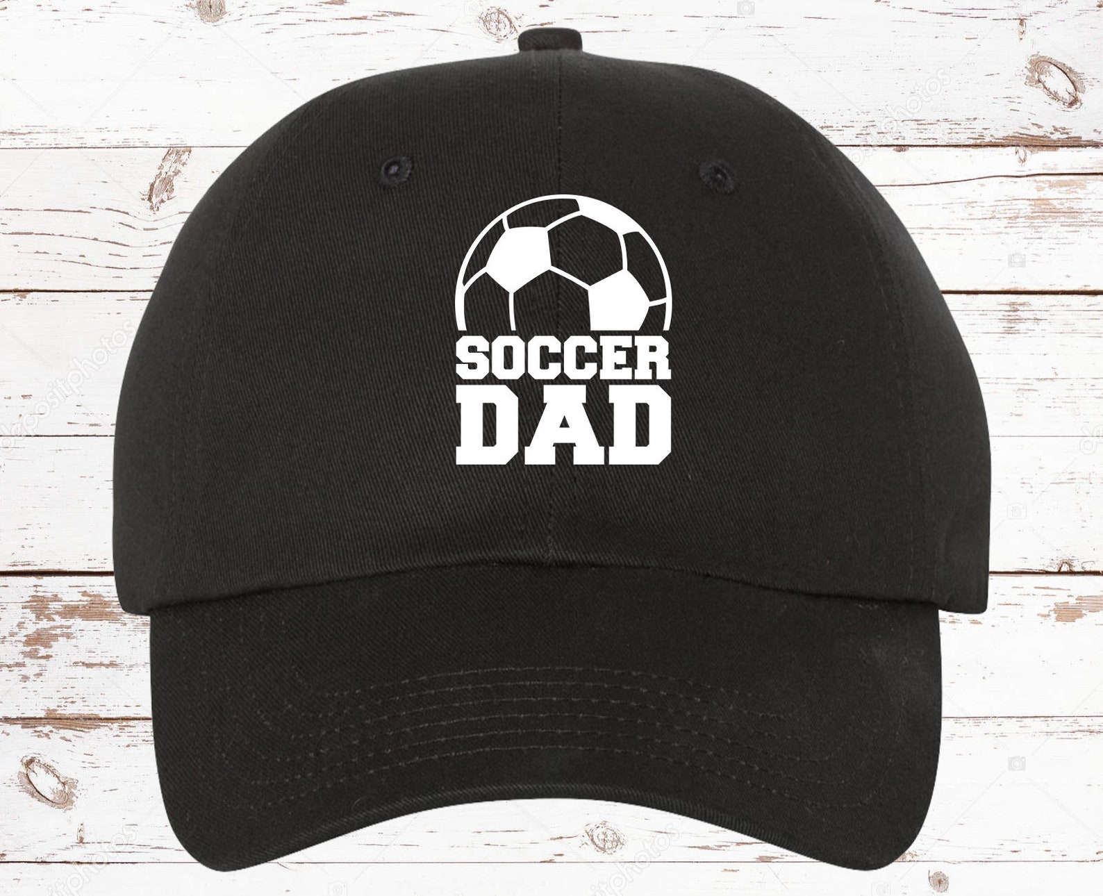 Soccer Hat Soccer Dad Unstructured Hat Dad Hat Gift for - Etsy