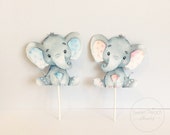 elephant cake topper boy