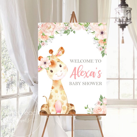 giraffe baby decor