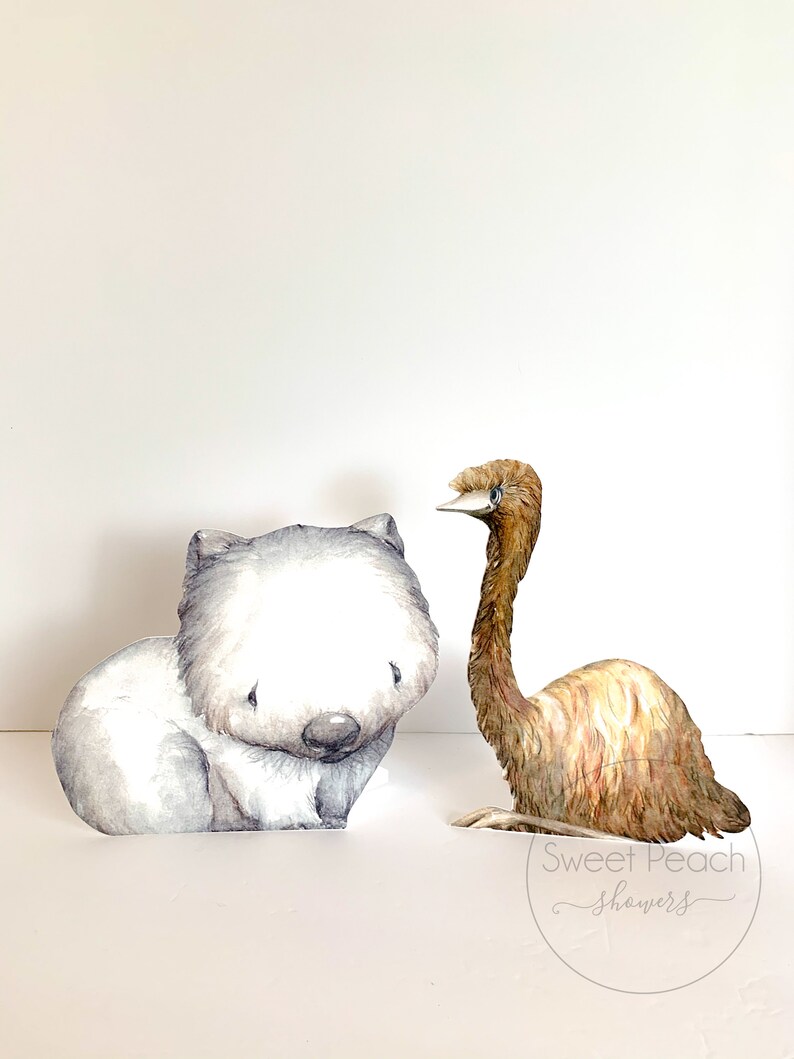 Australian Baby Shower Decor Centerpieces Nursery Koala Etsy