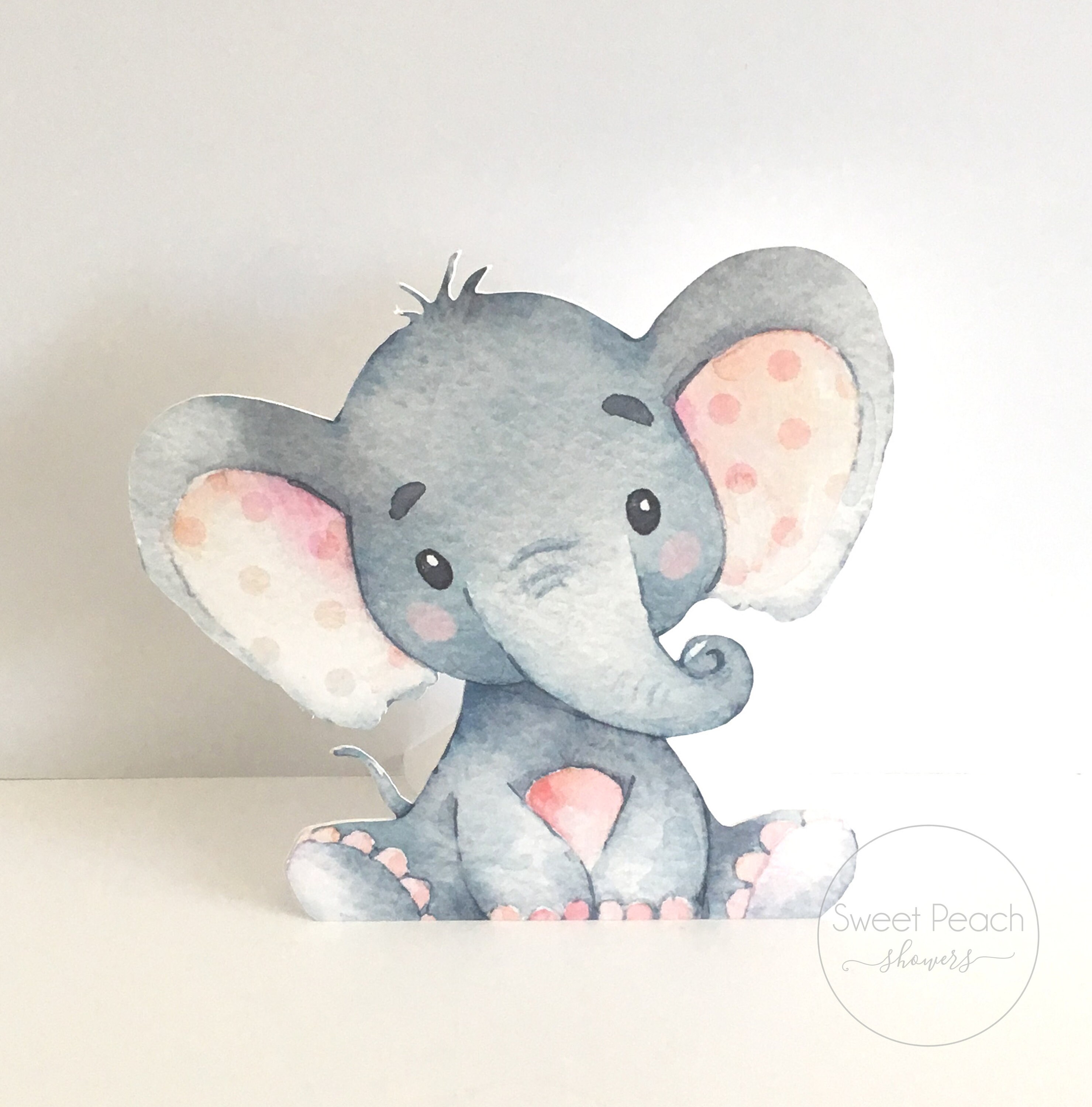 Elephant Baby Shower Decor Centerpieces Nursery Centerpiece Etsy