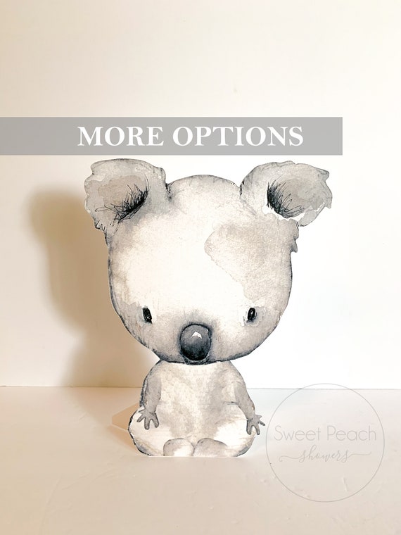 Koala Baby Shower Decor Centerpiece Nursery Decoration Australian Baby