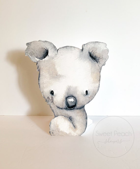 Koala Baby Shower Decor Centerpiece Nursery Decoration Australian Baby
