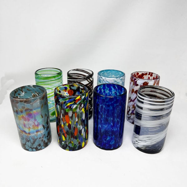 8 vasos surtidos