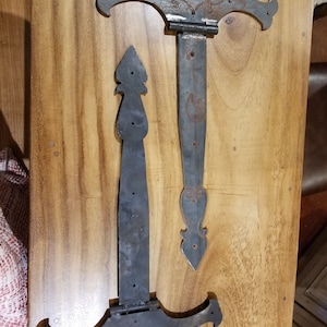 2 Iron Amario Hinges - 24&quot; x 16&quot;