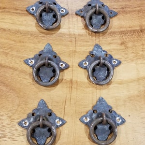 6 Iron Fluer Ring Pulls
