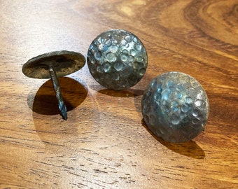 25 pc - 1 cabezal de clavos (Clavos) Redondo Acabado Rústico