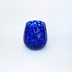 1 Stemless Wine Glass - Blue Ocean