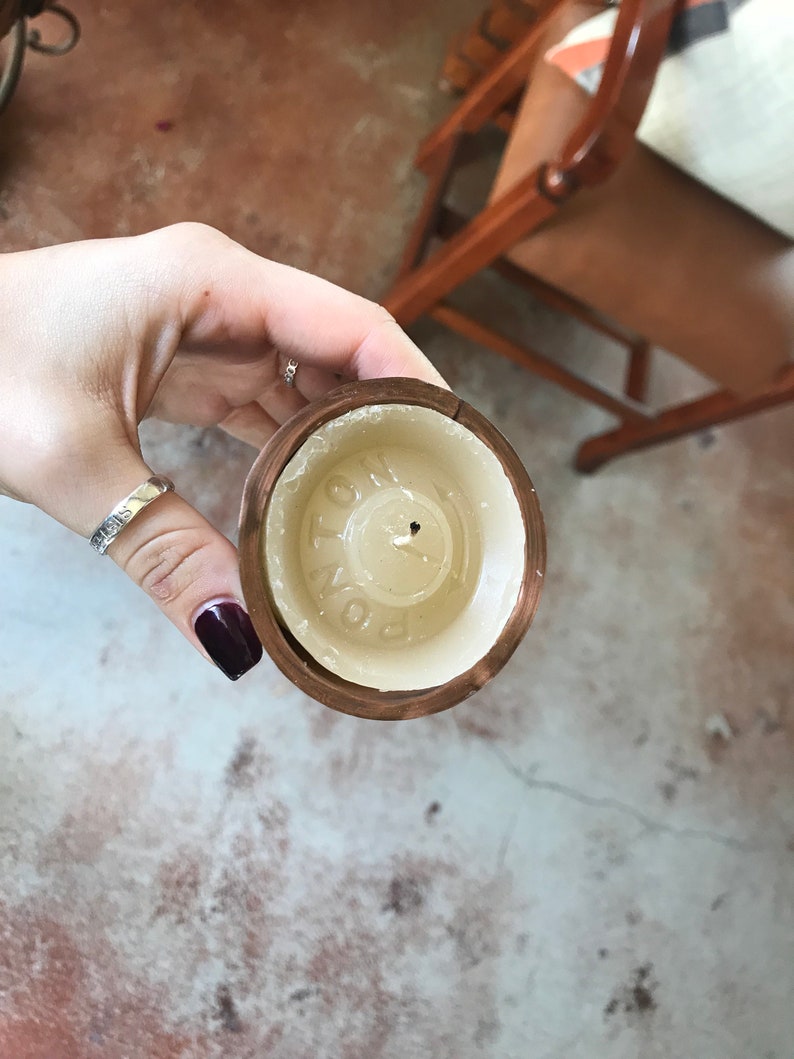 12 Sugar Mold Candle Holder Tin Cups Etsy