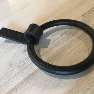 Hand Made Iron Towel Ring