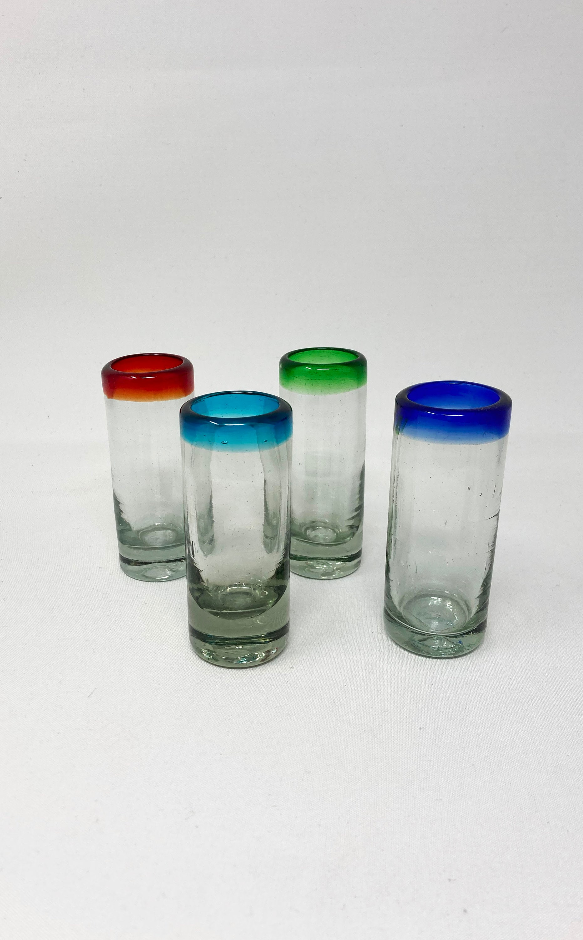 True Slam Tall glass shot Glasses, Prinked Half oz. Measurements for  Cocktails, Bar Accessory Cups, Party Shot Cups, 4oz