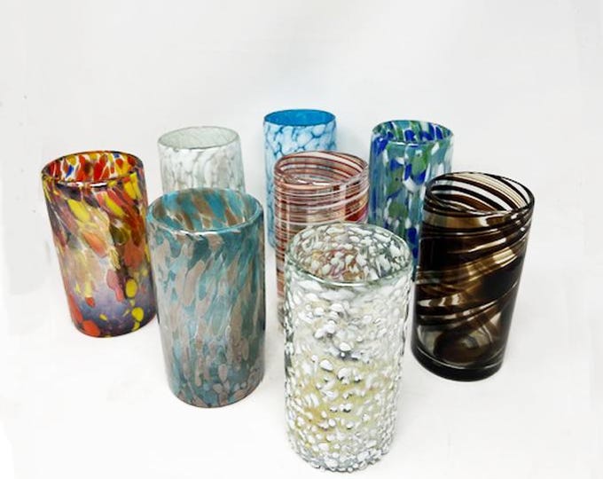 8 Assorted Glasses