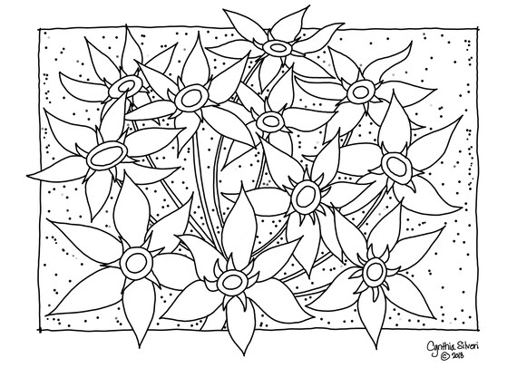 560 Top Flower Collage Coloring Pages Pictures