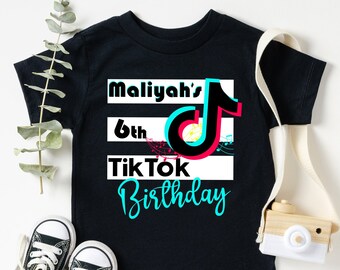 Download Tik Tok Birthday Shirt Etsy