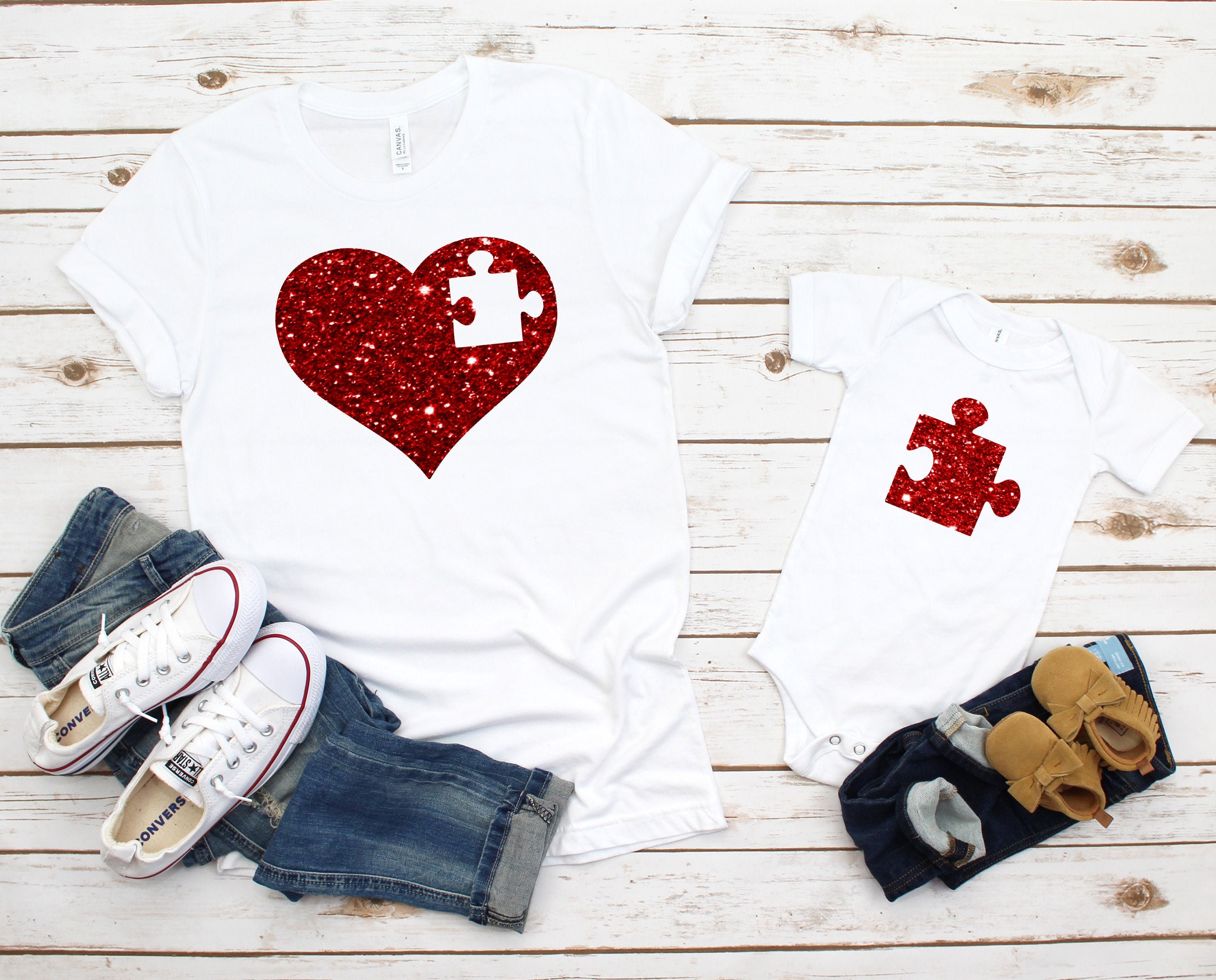 Matching Mommy and Me Valentines Day 