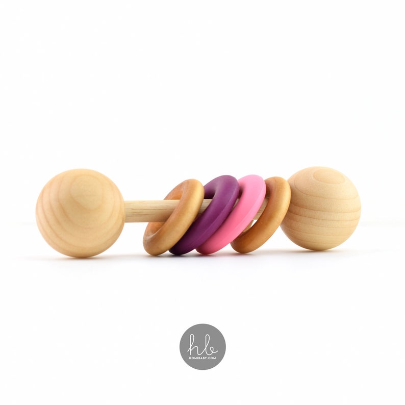 montessori baby rattle