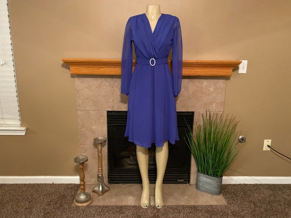 Vintage Ursula Purple Dress