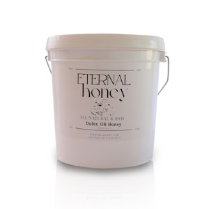 Easter Oregon Wildflower Honey from Dufur Or ( Gallon 12lb net wt ) RAW Bulk prepares choice