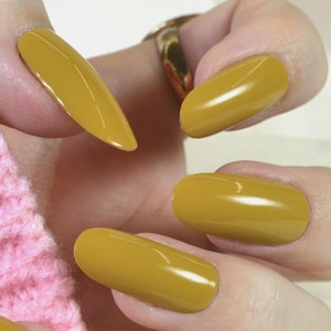 Security, Engineering, And Operations Nail Polish - Mustard Yellow Creme