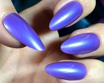 Esmalte Blueberry Sky - Roxo com Brilho Azul Duochrome Metálico