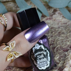 Snow Faery Nail Polish - Lavender Chrome Metallic