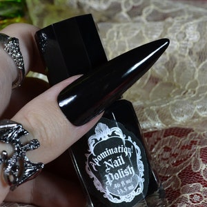 The Abyss Nail Polish - Pure Opaque Black
