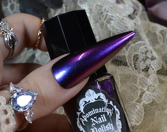 Diane Nail Polish - Blue/Purple/Pink Chameleon Colorshift Metallic Topper