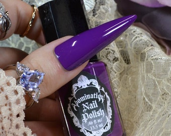 The Countess Nail Polish - Bright True Purple