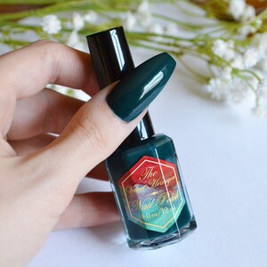 Nail Polish Dark Teal Green 1920 - Etsy