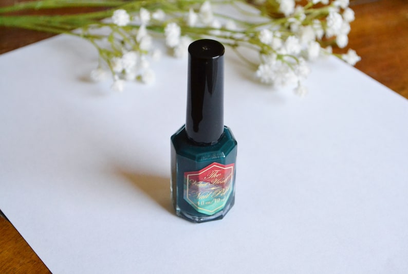 Nail Polish Dark Teal Green 1920 - Etsy