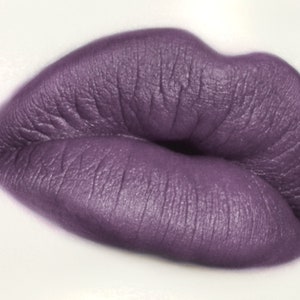 Wendigo Satin Liquid Lipstick - Mauve Plum Purple
