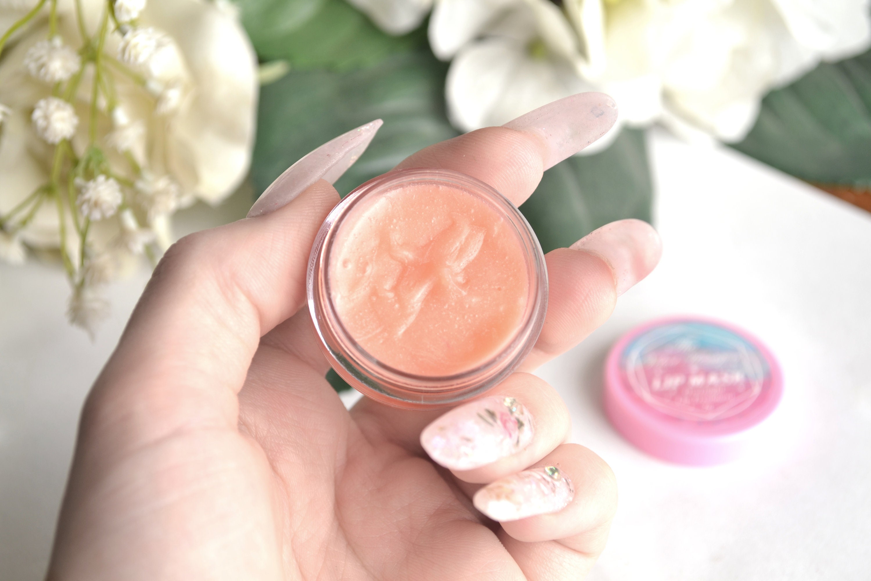 Lip Mask Overnight Lip Treatment Lip Balm Natural Lip Etsy